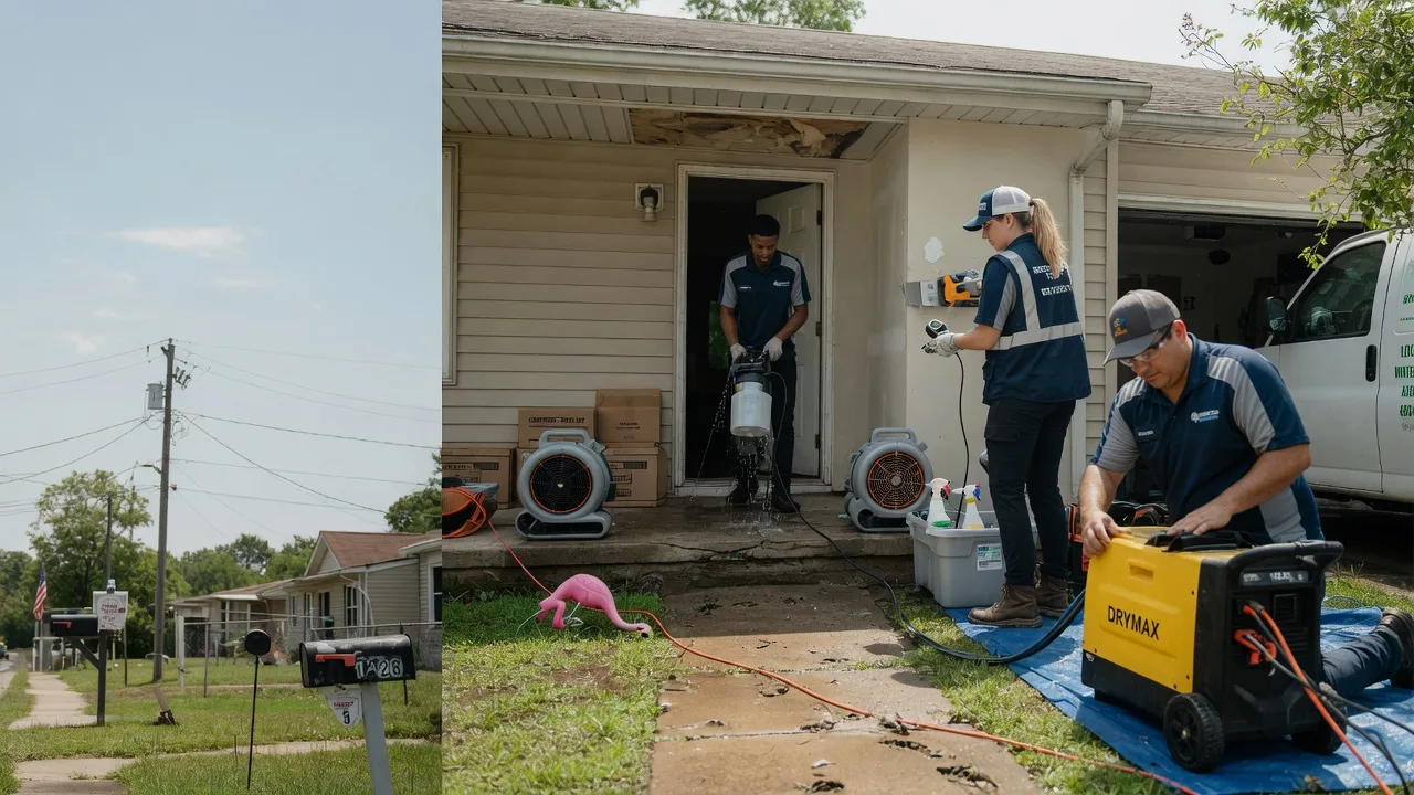 Storm Damage Water Removal in Kirbyville, TX near me
